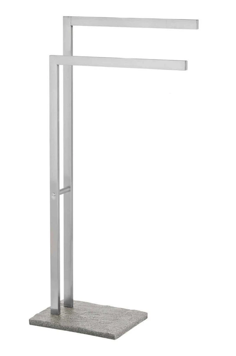 Wenko Edelstahl Handtuchständer Granit 3 Wenko Edelstahl Handtuchständer Granit