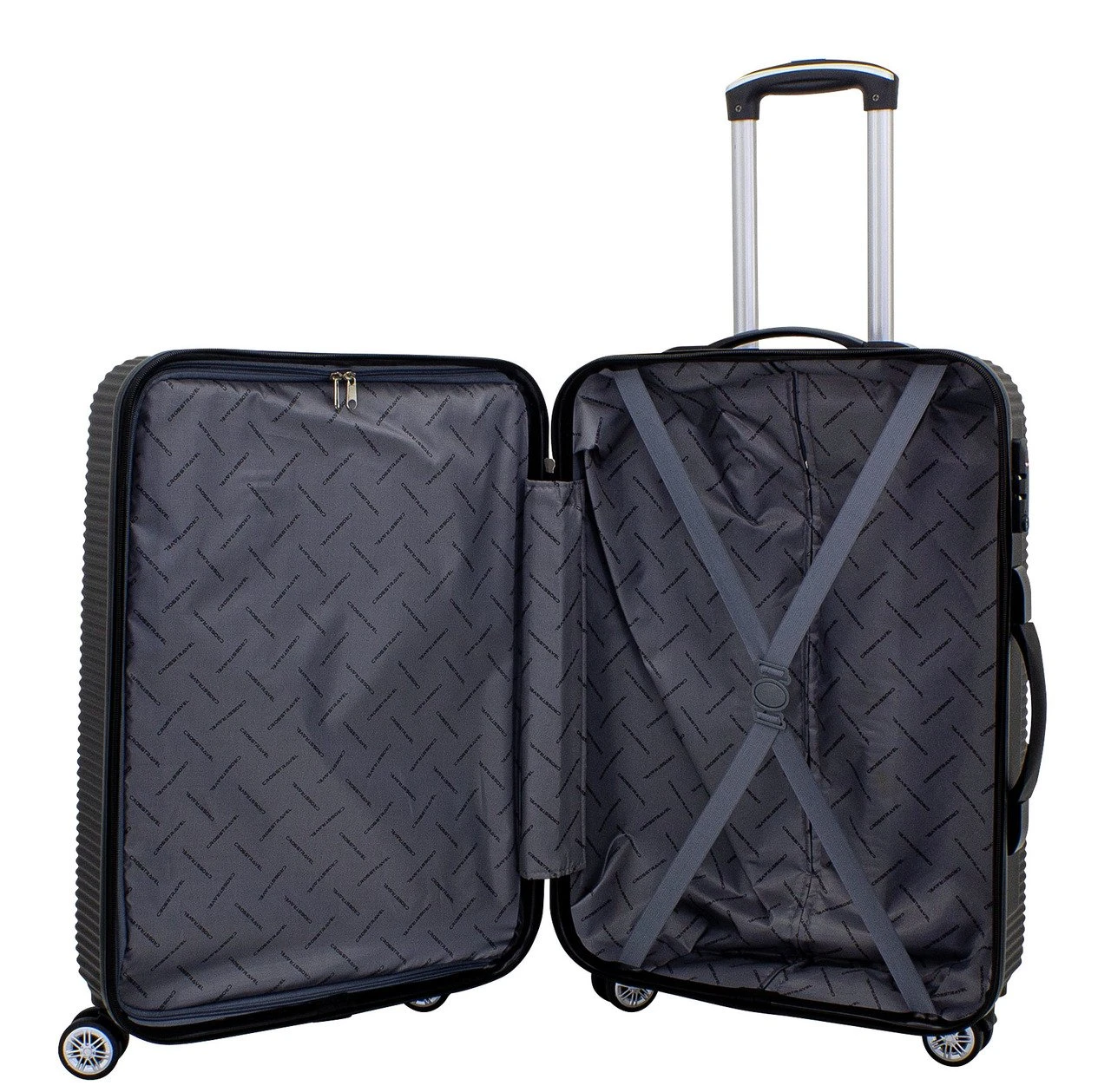 F23 Trolley Schwarz 60 Cm 4 F23 Trolley Schwarz 60 Cm – Bild 2