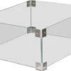 Zurbrüggen Glasaufsatz - Square CLIFTON