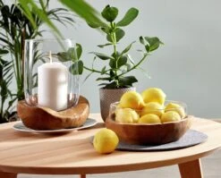 Leonardo Windlicht 27 Mit Teak Toscana -Ambia GARDEN Shop 38131722 M001 t