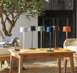 Dieter Knoll Akku-Tischleuchte -Ambia GARDEN Shop 92300002 01 M002 t